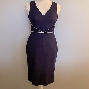 Banana Republic Navy Blue Sleeveless Dress Size 0P - Like New!